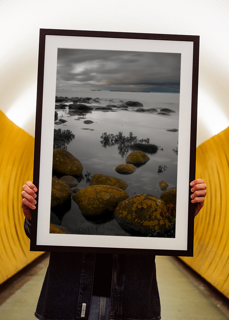 Klipper på stranden