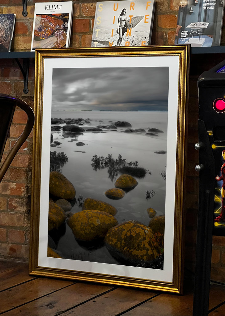 Klipper på stranden