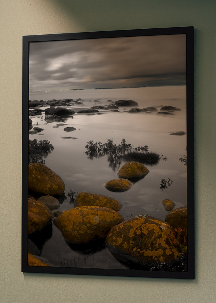 Klipper på stranden