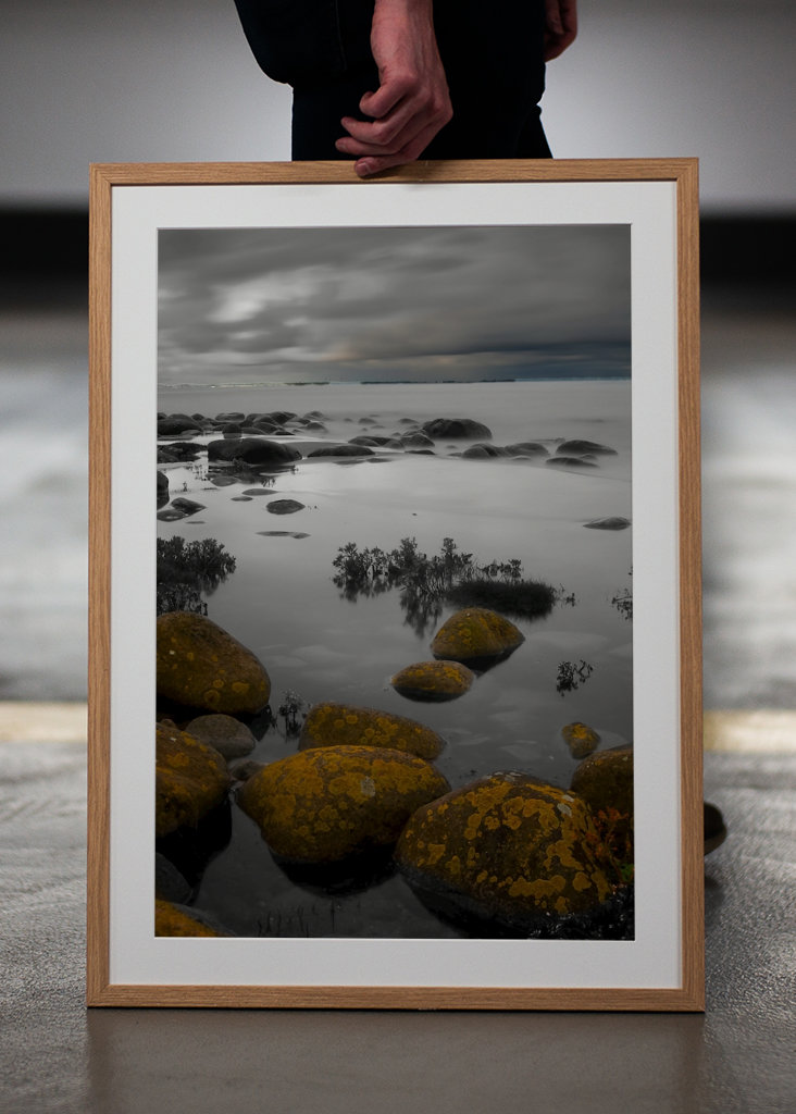 Klipper på stranden