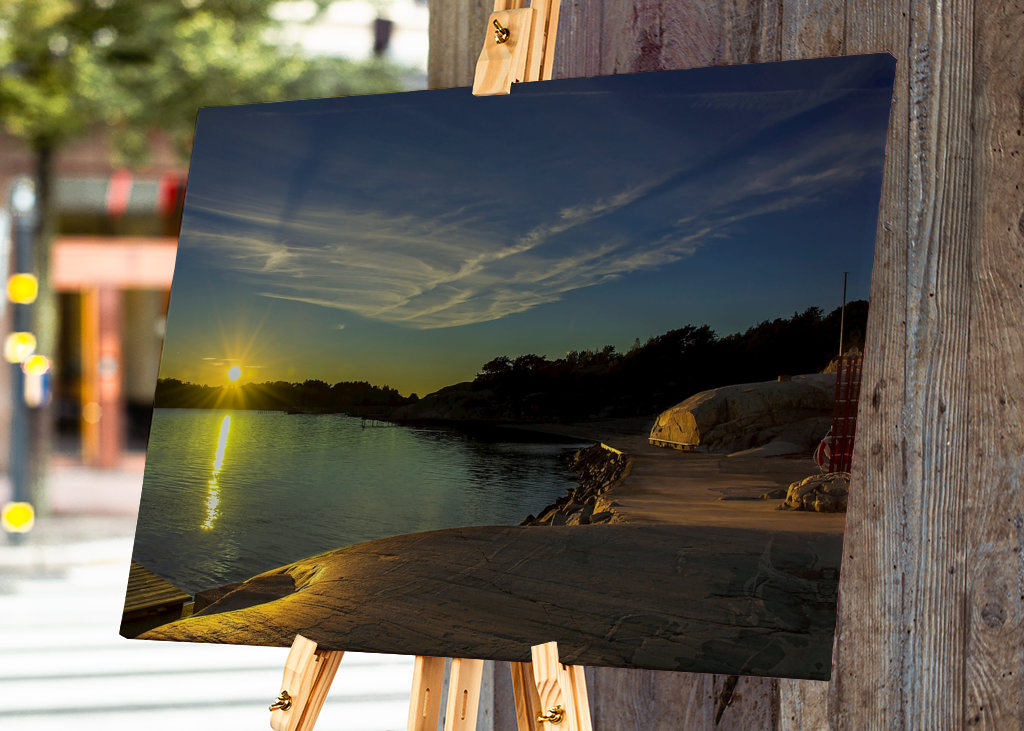 Coucher de soleil Näset