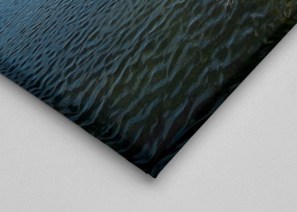 Dvě červené chaty na souostroví