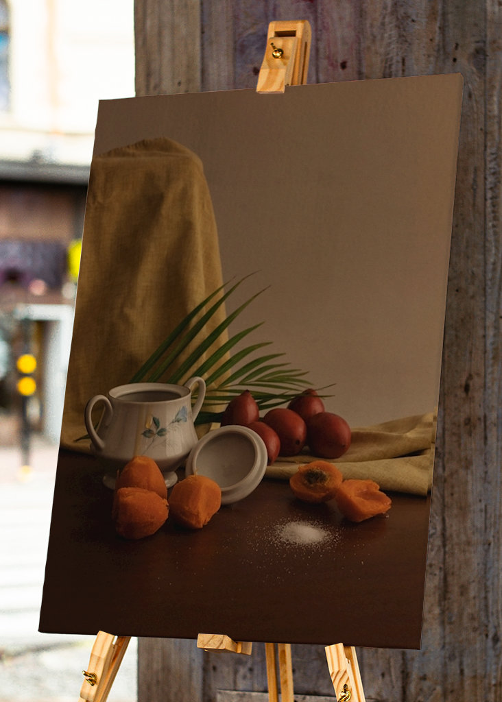 Malarstwo Bodegon Chontaduro