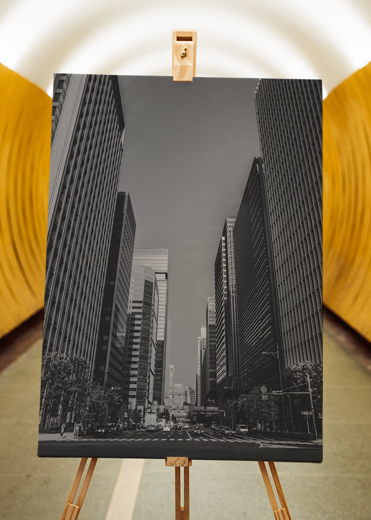 Innenstadt von Tokio BW