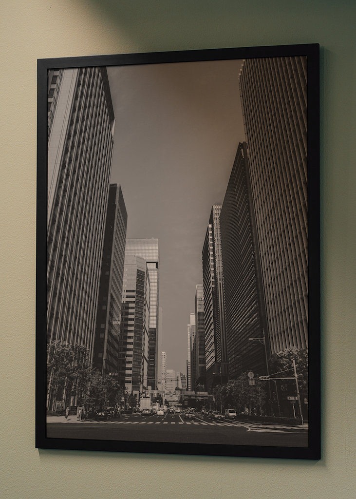 Innenstadt von Tokio BW