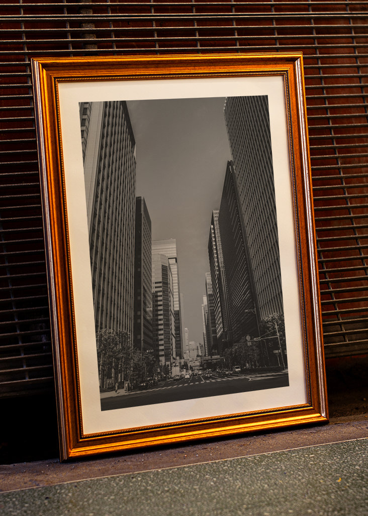 Innenstadt von Tokio BW