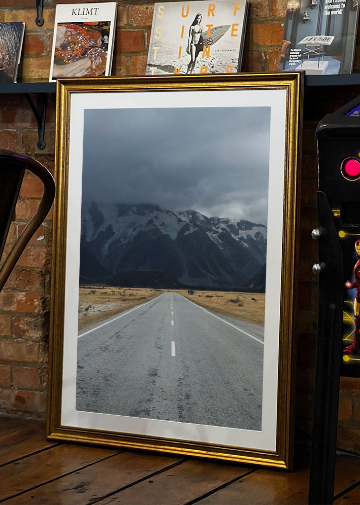 Na cestě k hoře Mount Cook