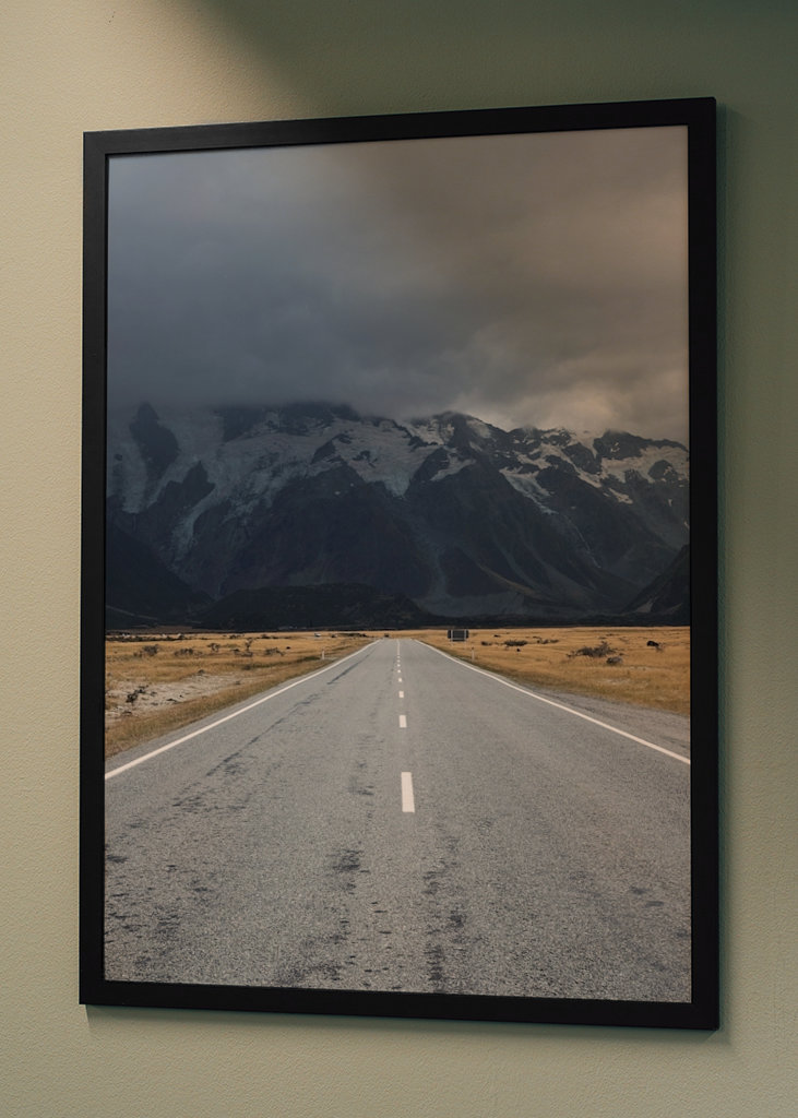 Na cestě k hoře Mount Cook