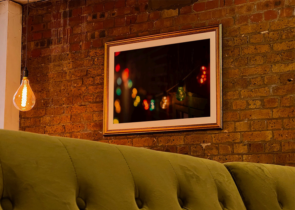 Boucle lumineuse colorée