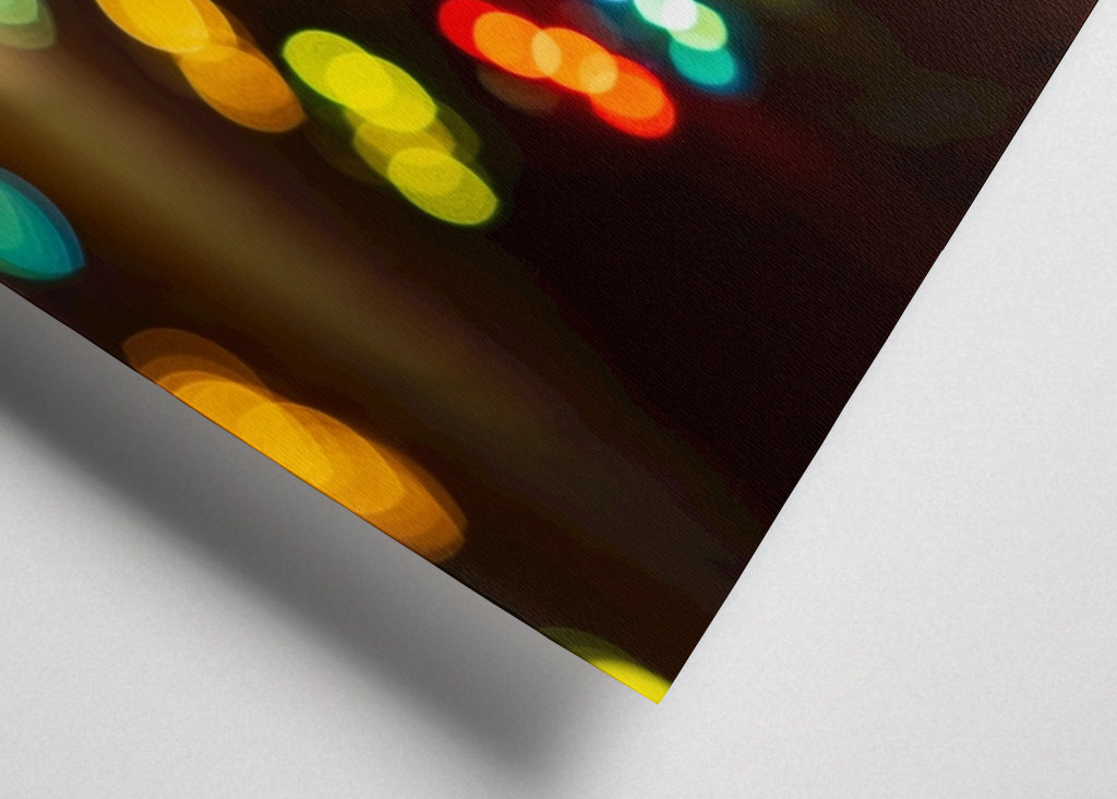 Boucle lumineuse colorée