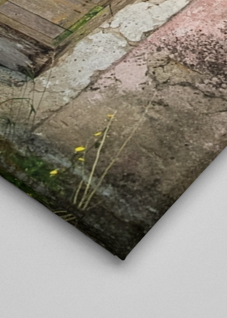 Porte verte, aquarelle