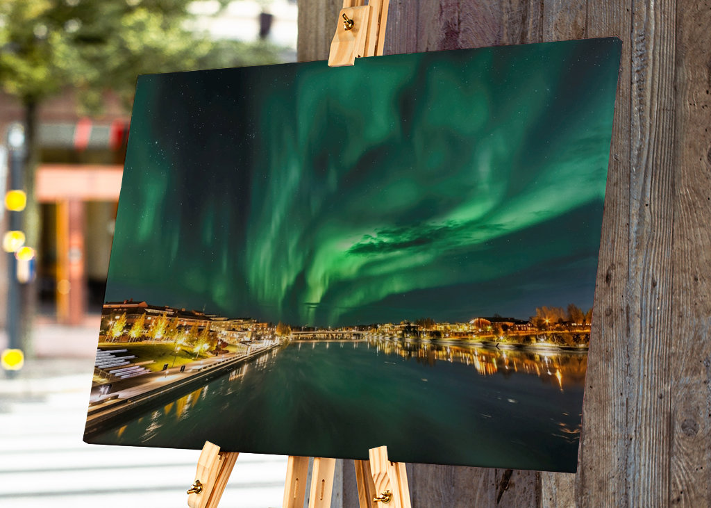 Skellefteå i kväll