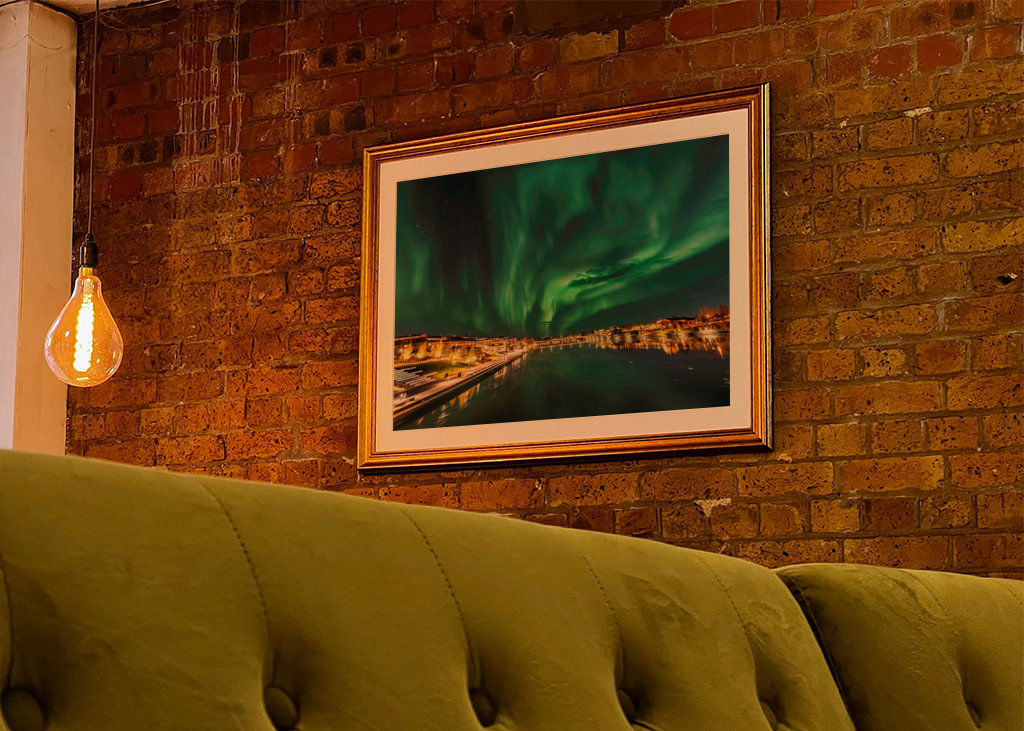 Skellefteå i kväll