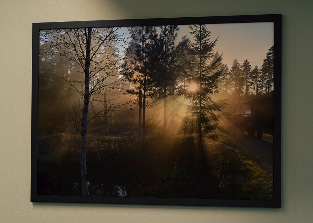 Soumrak u pece na dřevěné uhlí