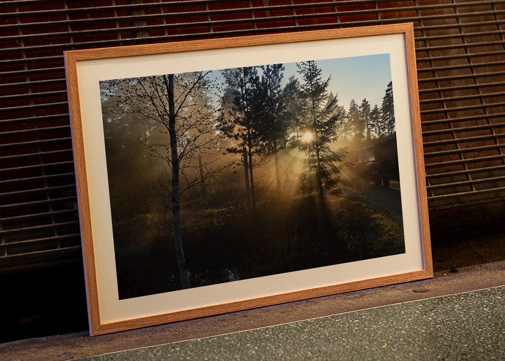 Soumrak u pece na dřevěné uhlí