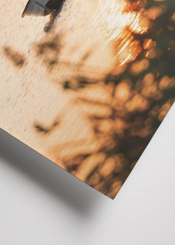 Malmö - Sonnenuntergang über dem Meer