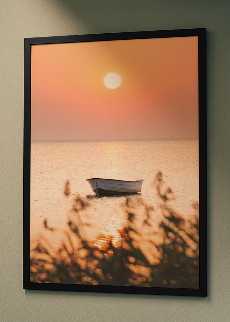 Malmö - Sonnenuntergang über dem Meer