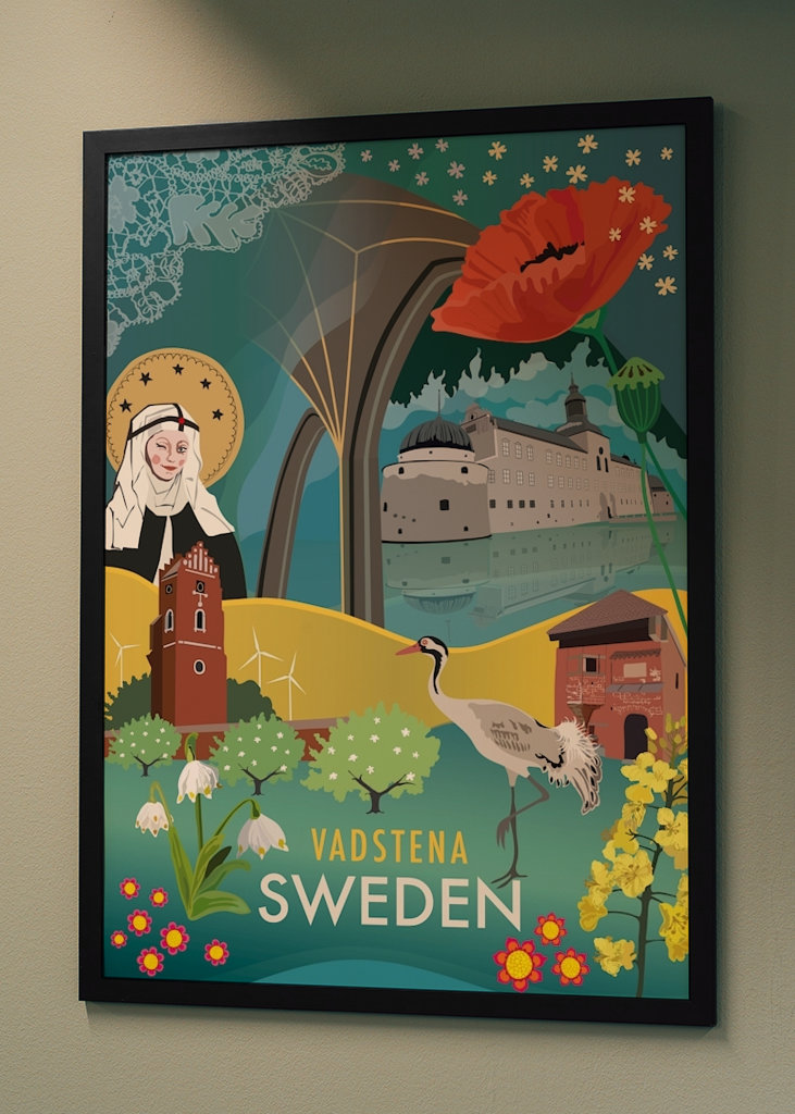 CITYPOSTER VADSTENA