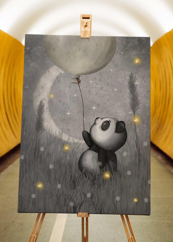 Panda balloon
