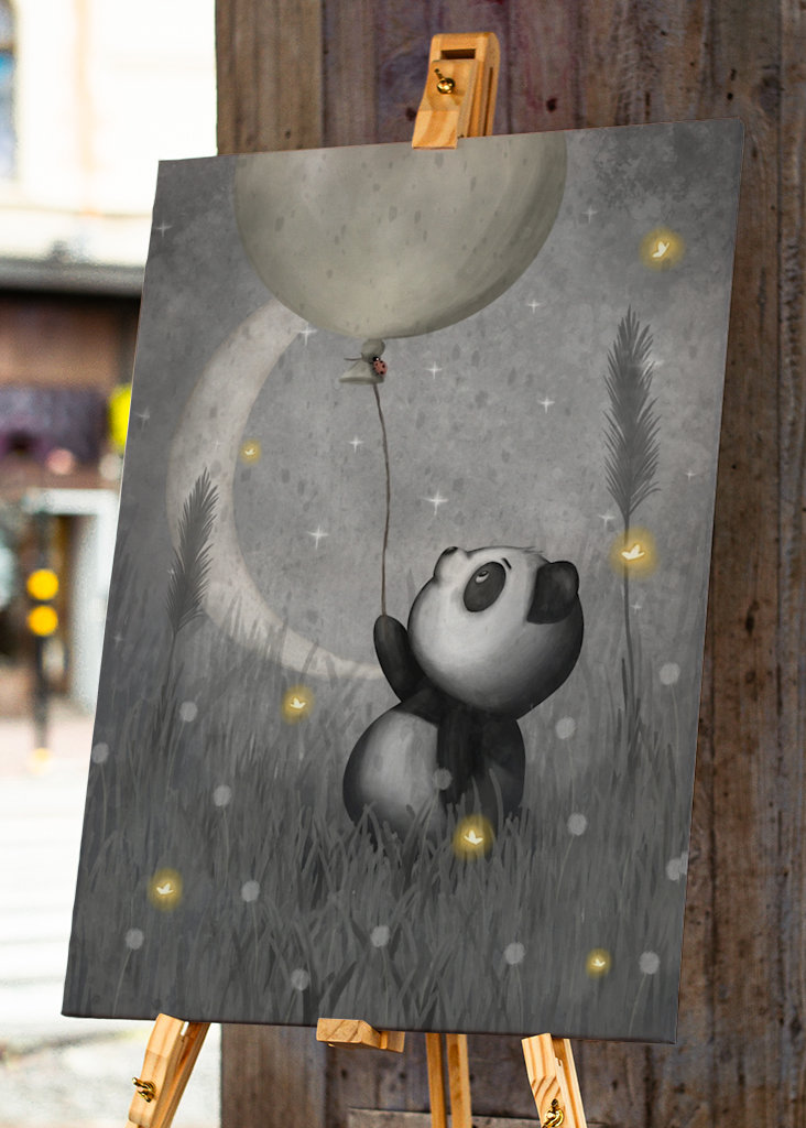 Panda balloon