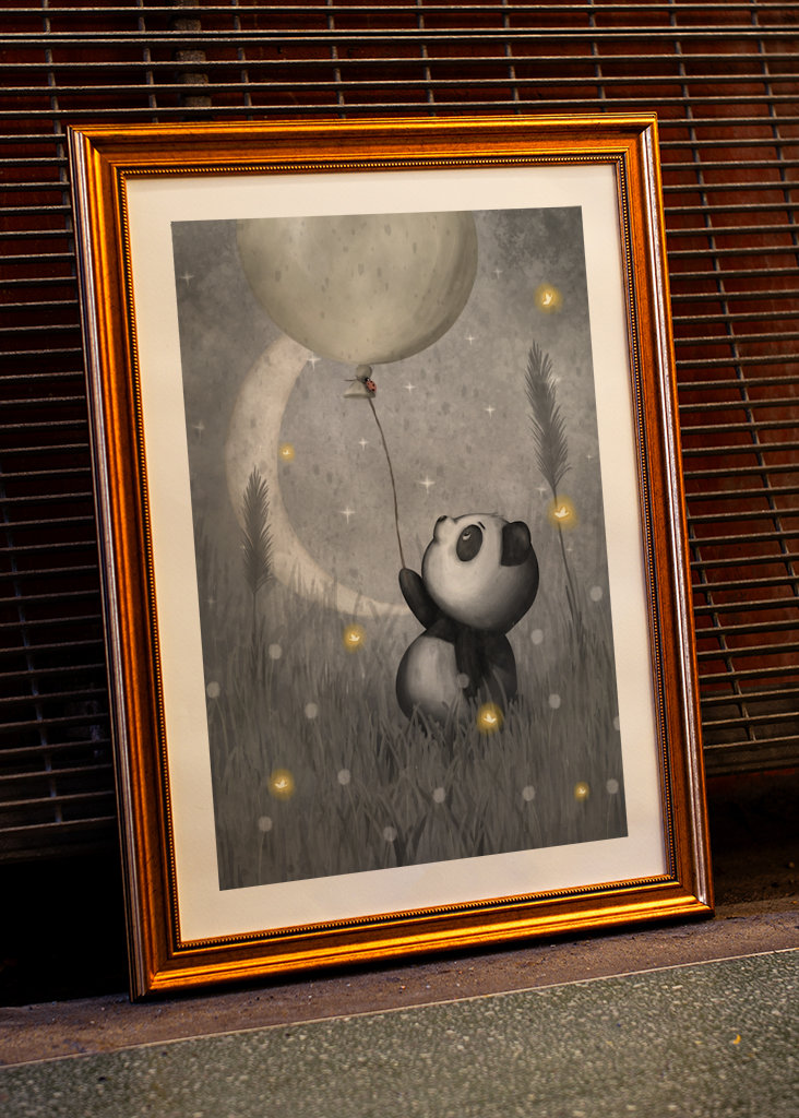 Panda balloon