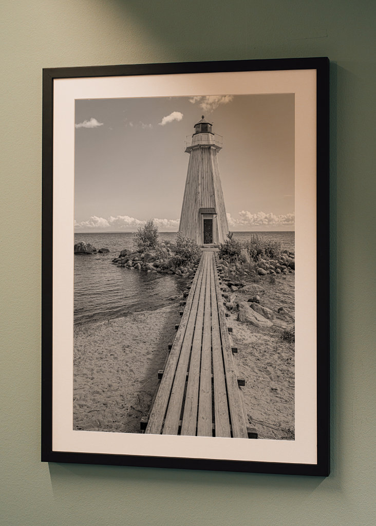 Vanäs fyr vid Karlsborg, Väste