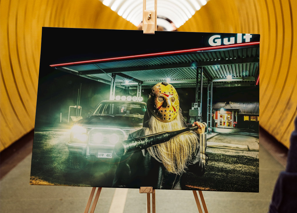 scene fra en gyserfilm