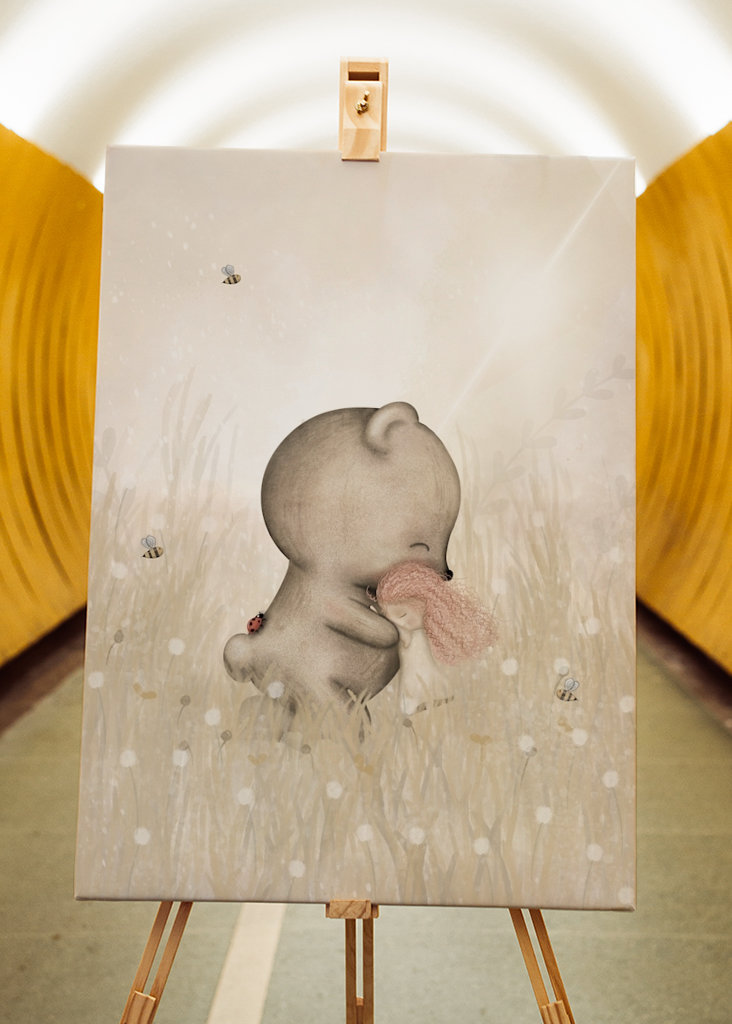 Abbraccio dell'orsacchiotto