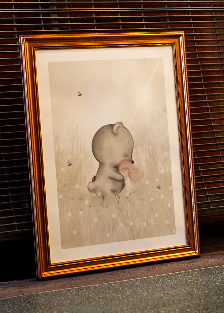 Abbraccio dell'orsacchiotto