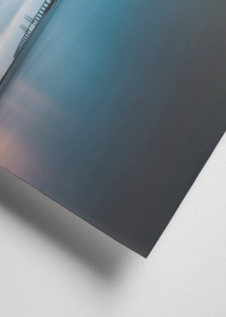 Öresundbrücke bei Sonnenuntergang