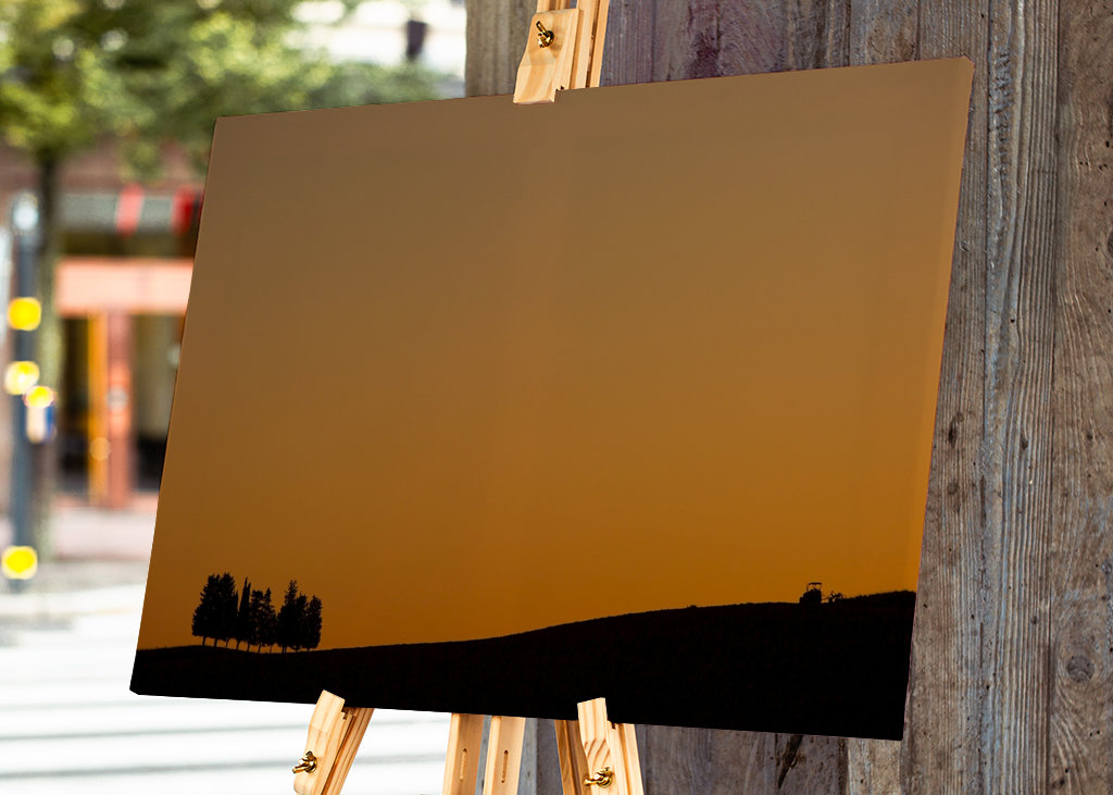 Sonnenaufgang, Toskana