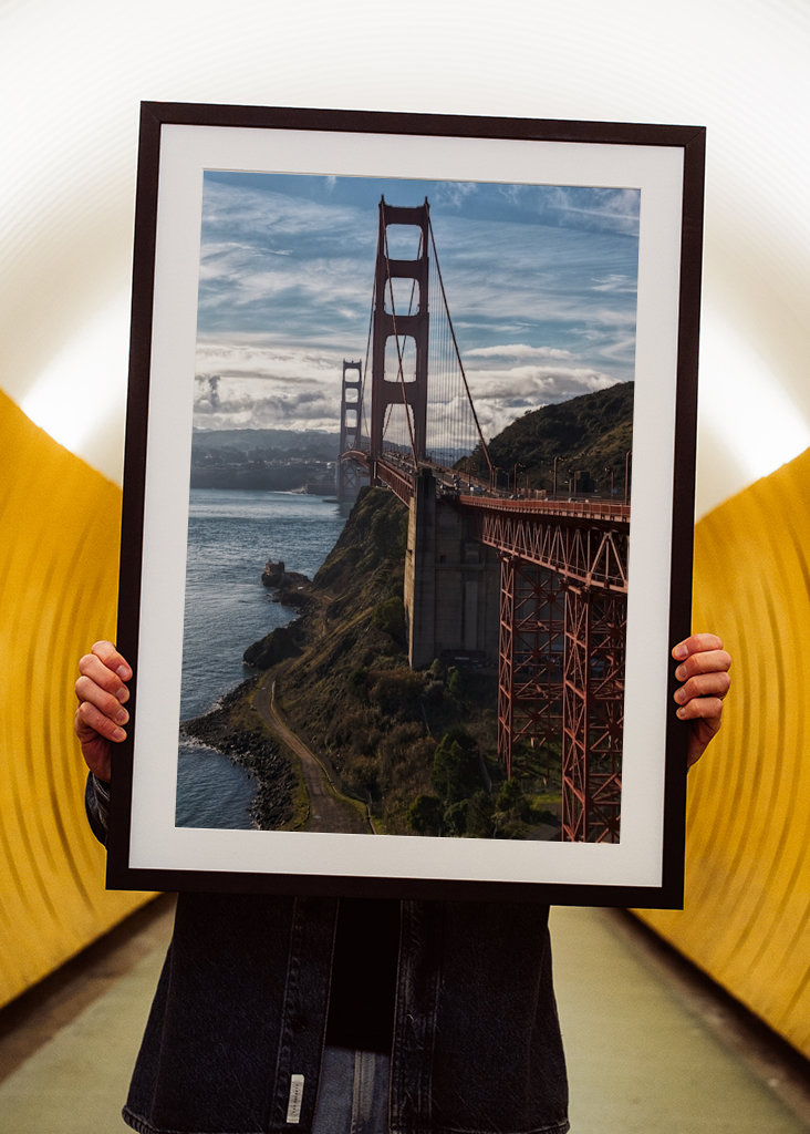 Golden Gate Bridge i farver