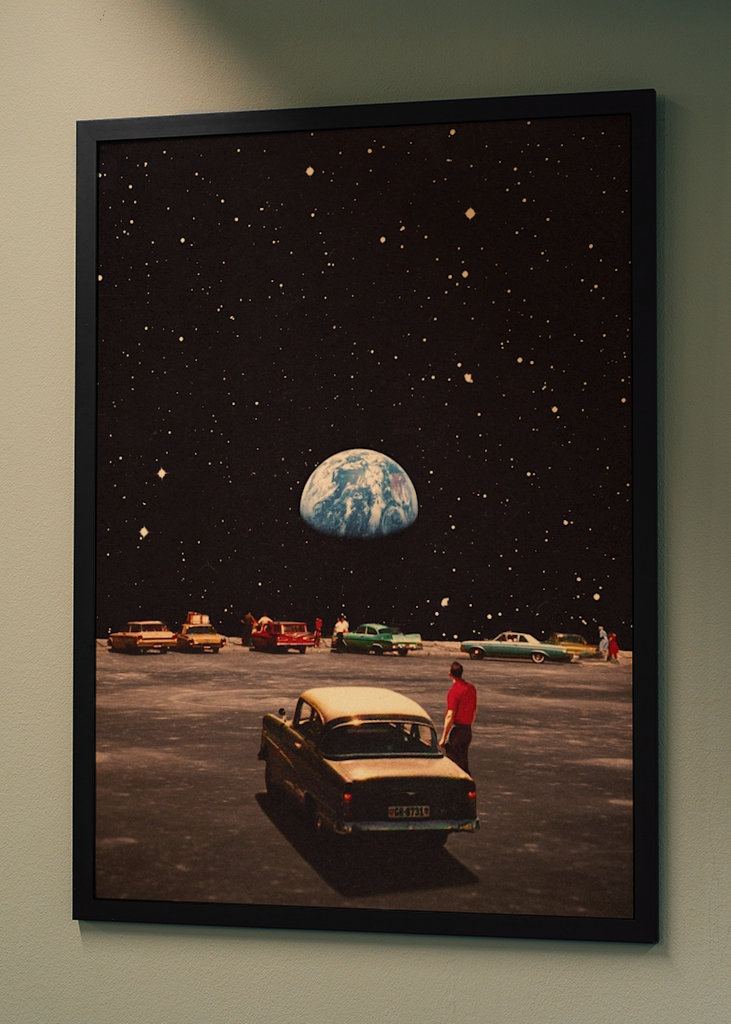 Missing Home: Retro Sci-fi Art