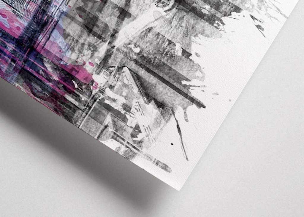 Modern Art NYC Skyline 