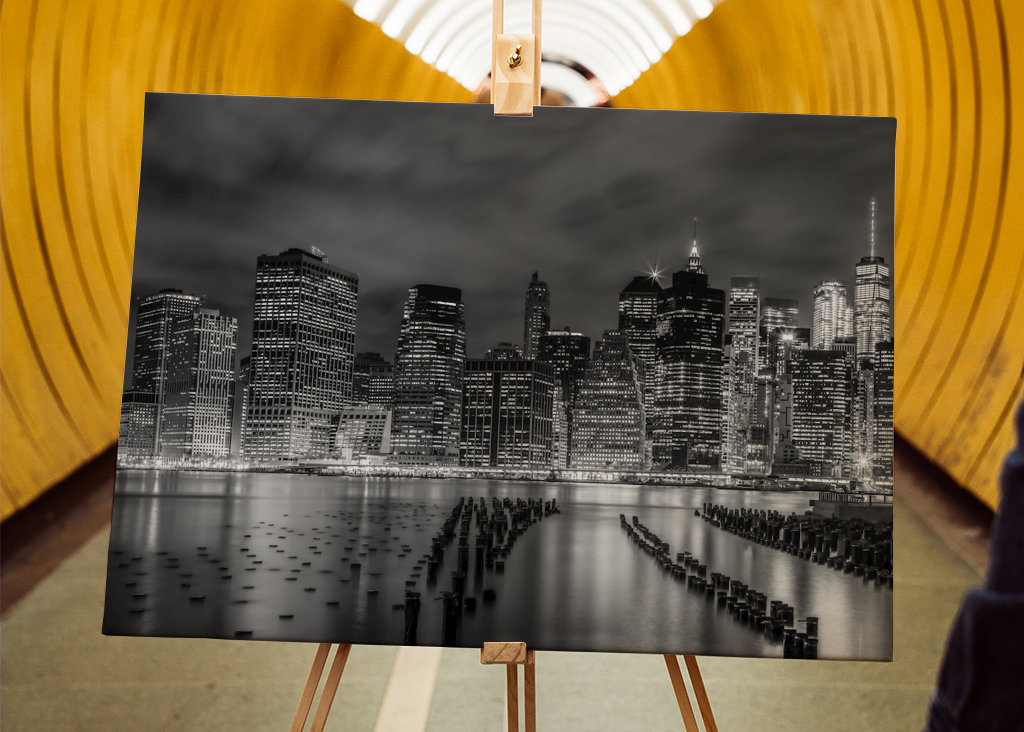 Noční dojem z New Yorku