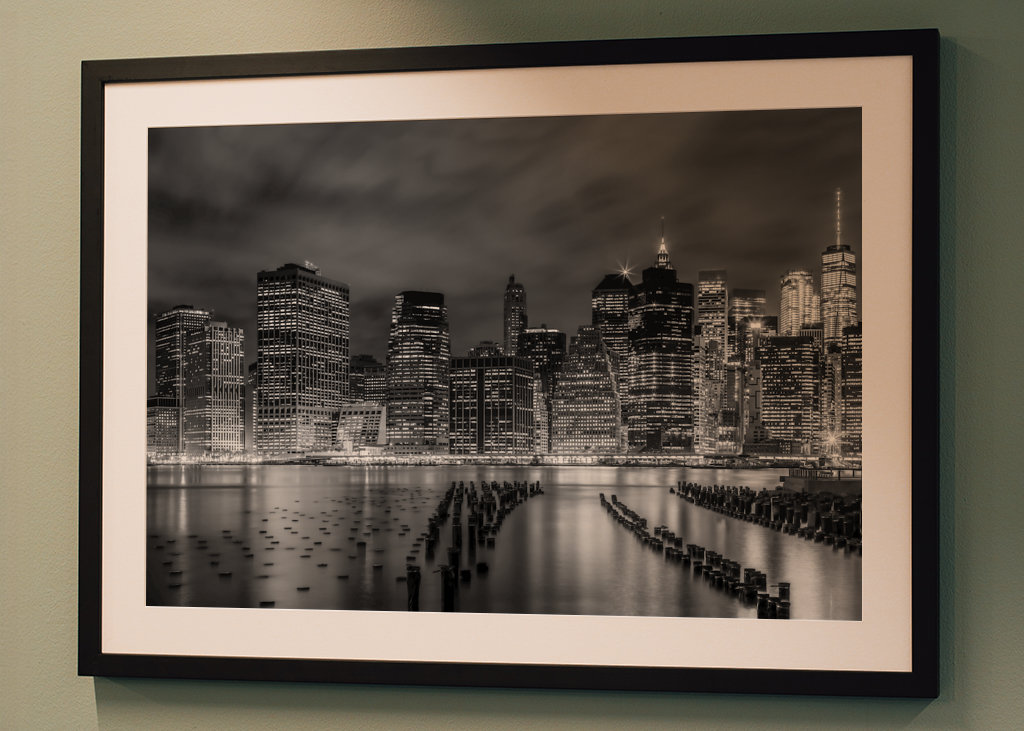 Noční dojem z New Yorku