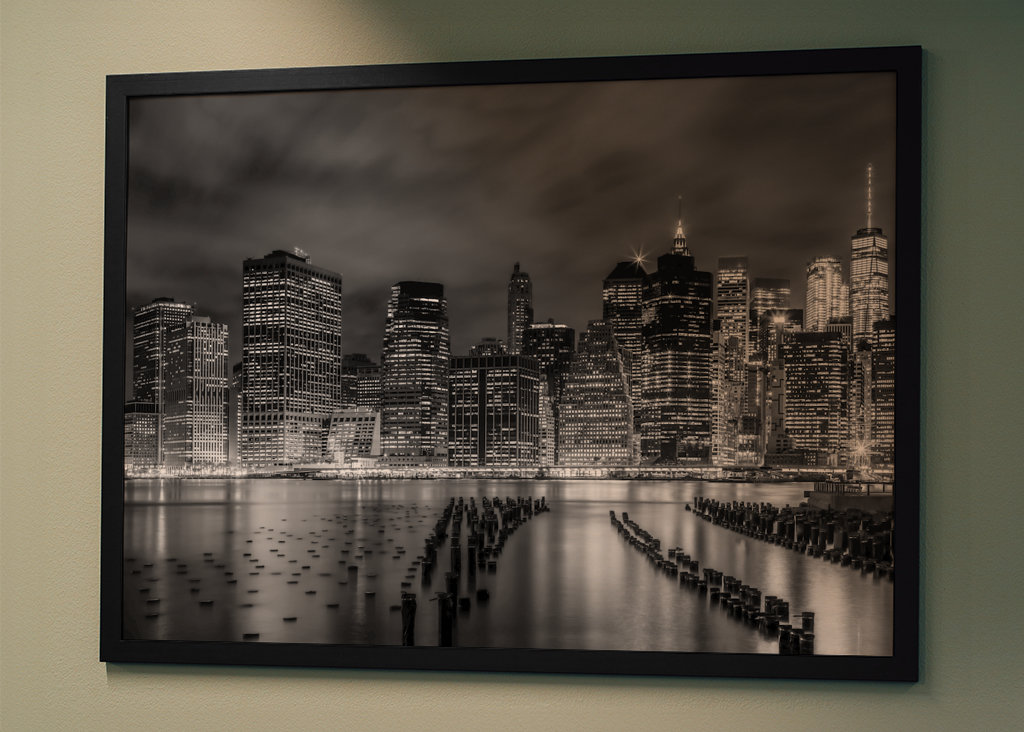 Noční dojem z New Yorku