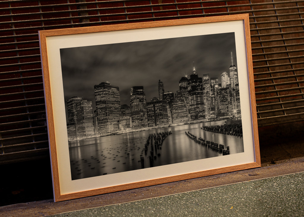 Noční dojem z New Yorku