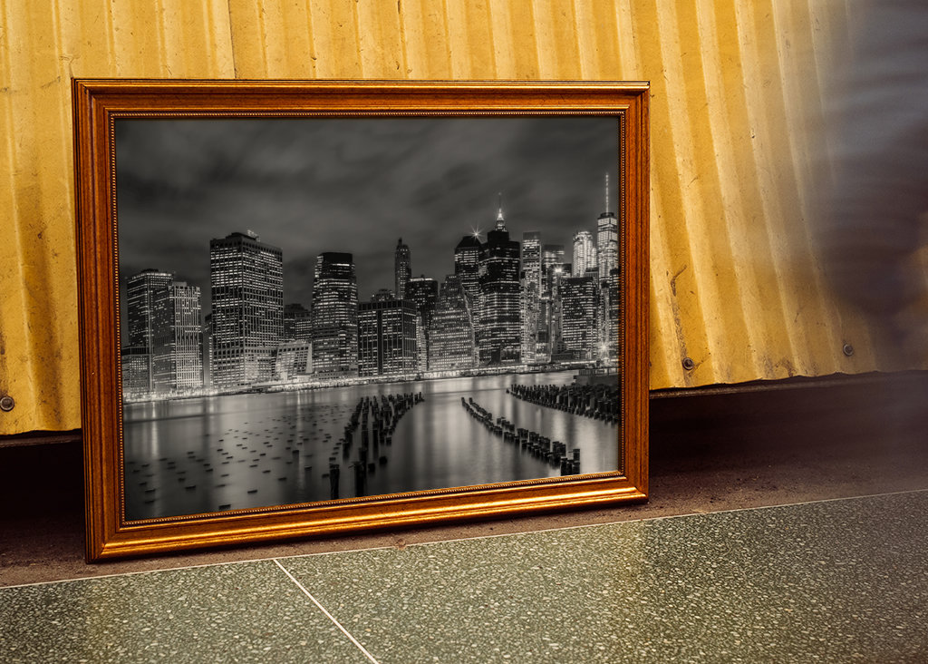 Noční dojem z New Yorku