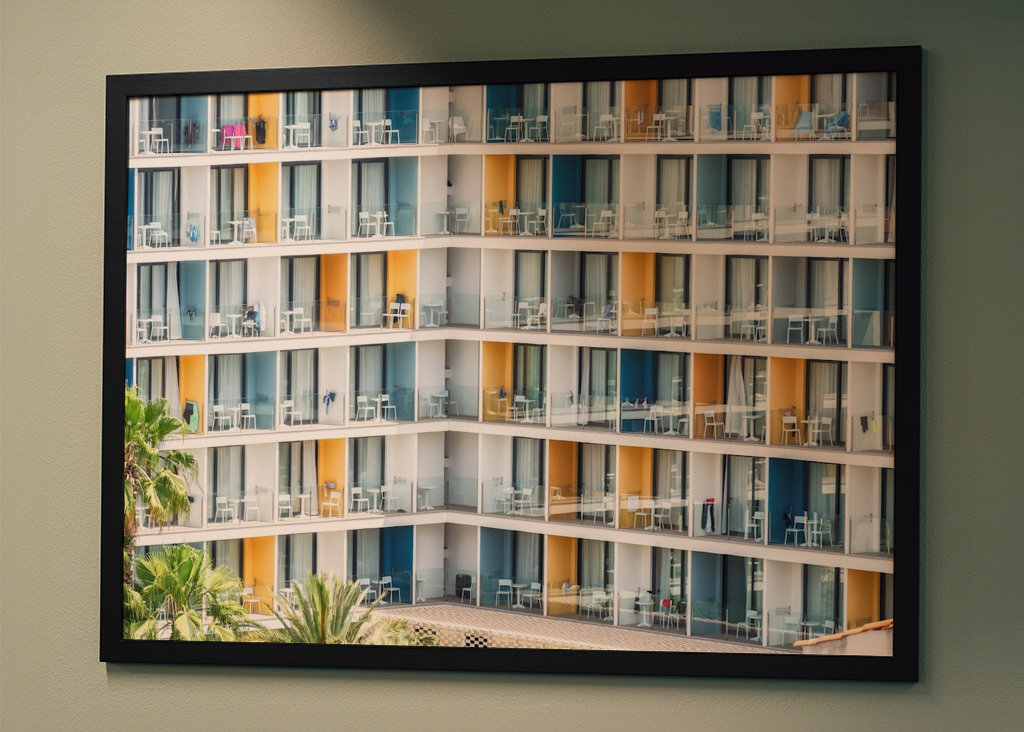 Hotel balconies
