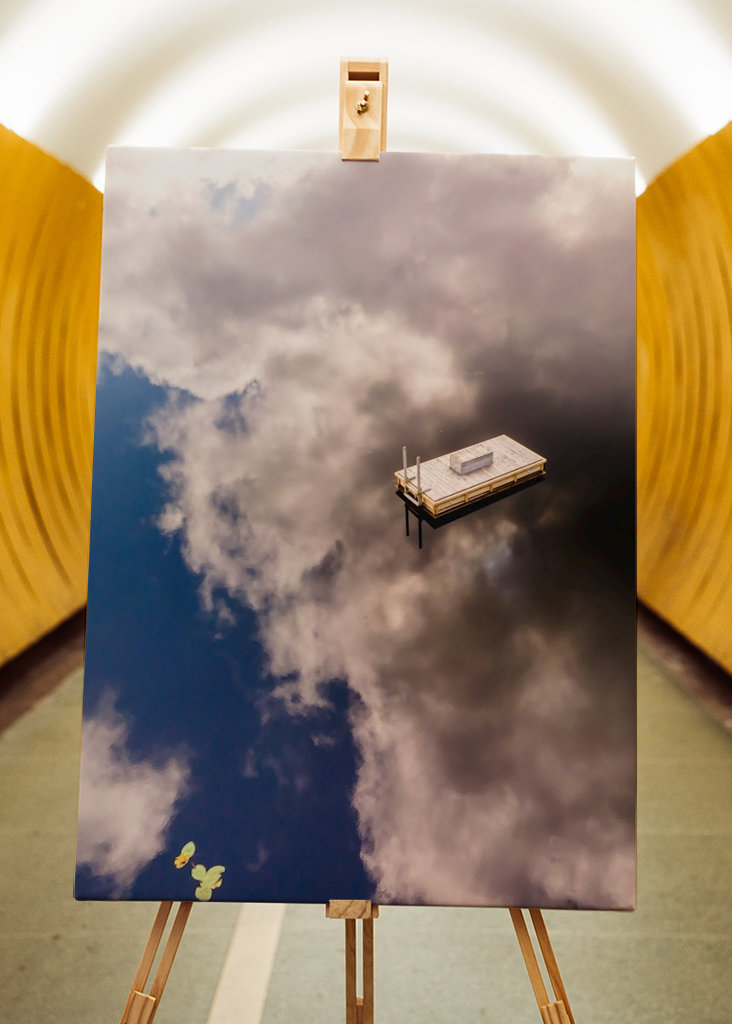 Donnerwolkenreflexion