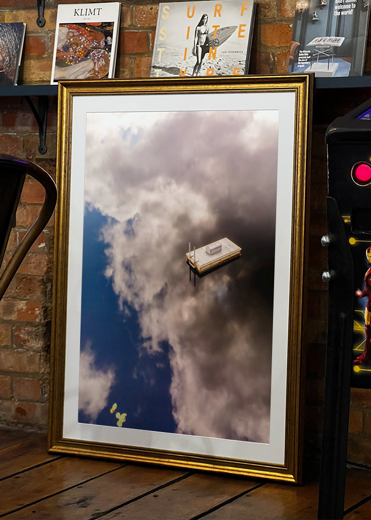 Donnerwolkenreflexion