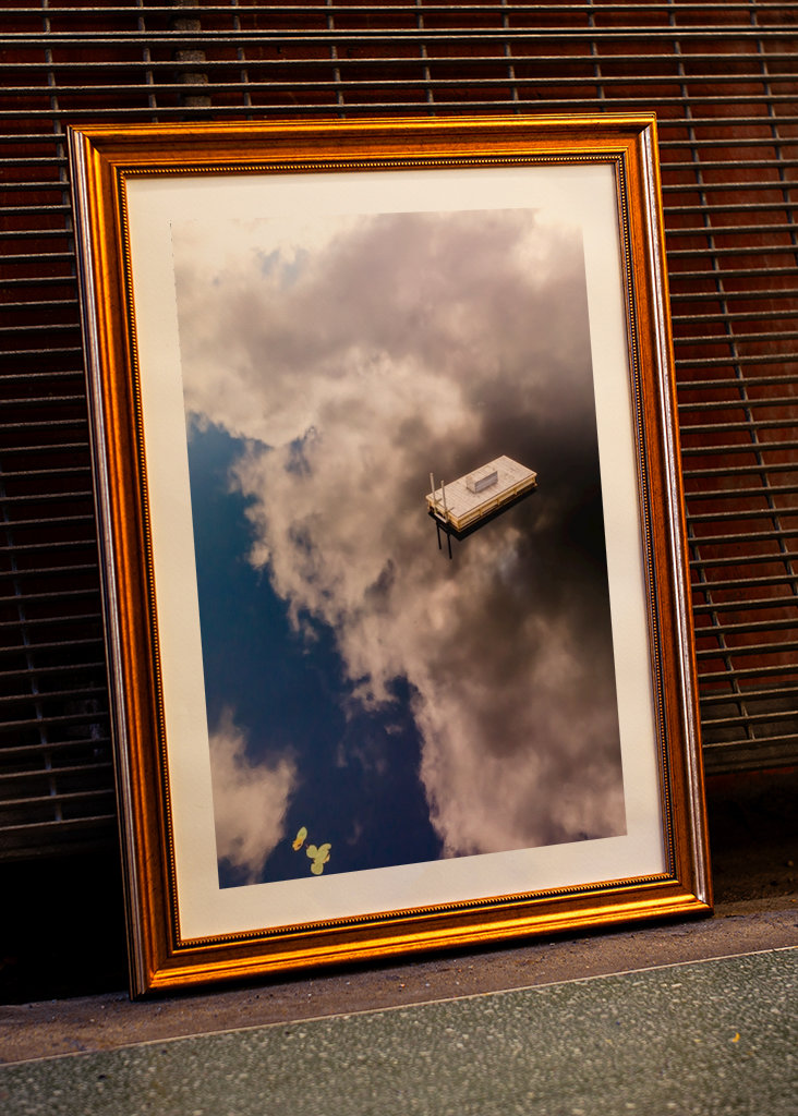 Donnerwolkenreflexion