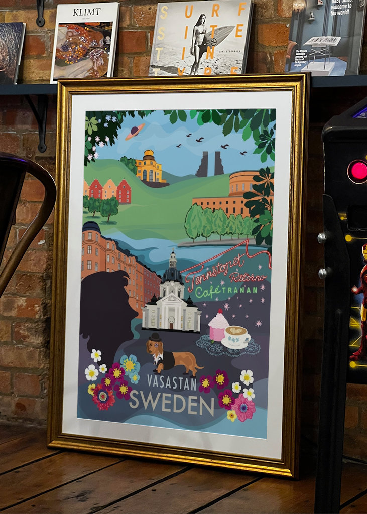 STADTPOSTER VASASTAN