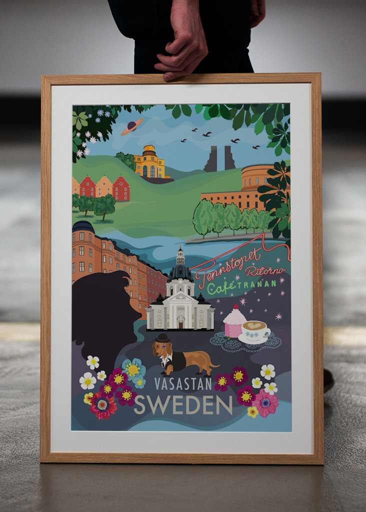 STADTPOSTER VASASTAN