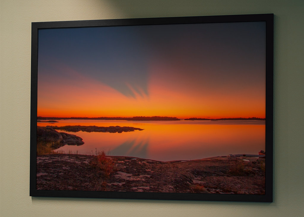 sunset in the archipelago