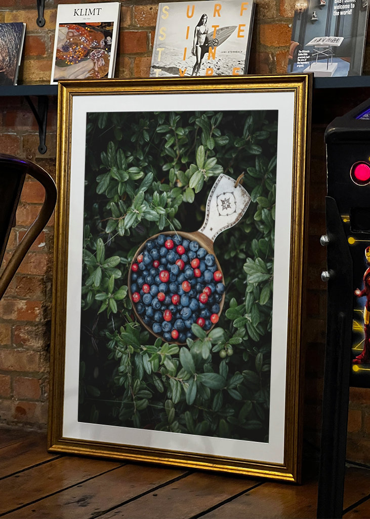 Kåsa s lesním ovocem