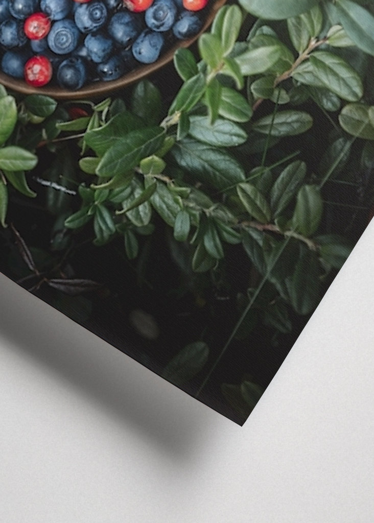 Kåsa s lesním ovocem