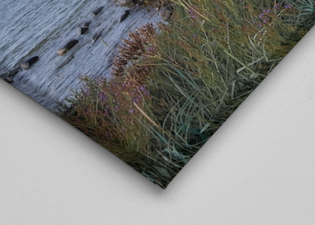 Old boat at the coast