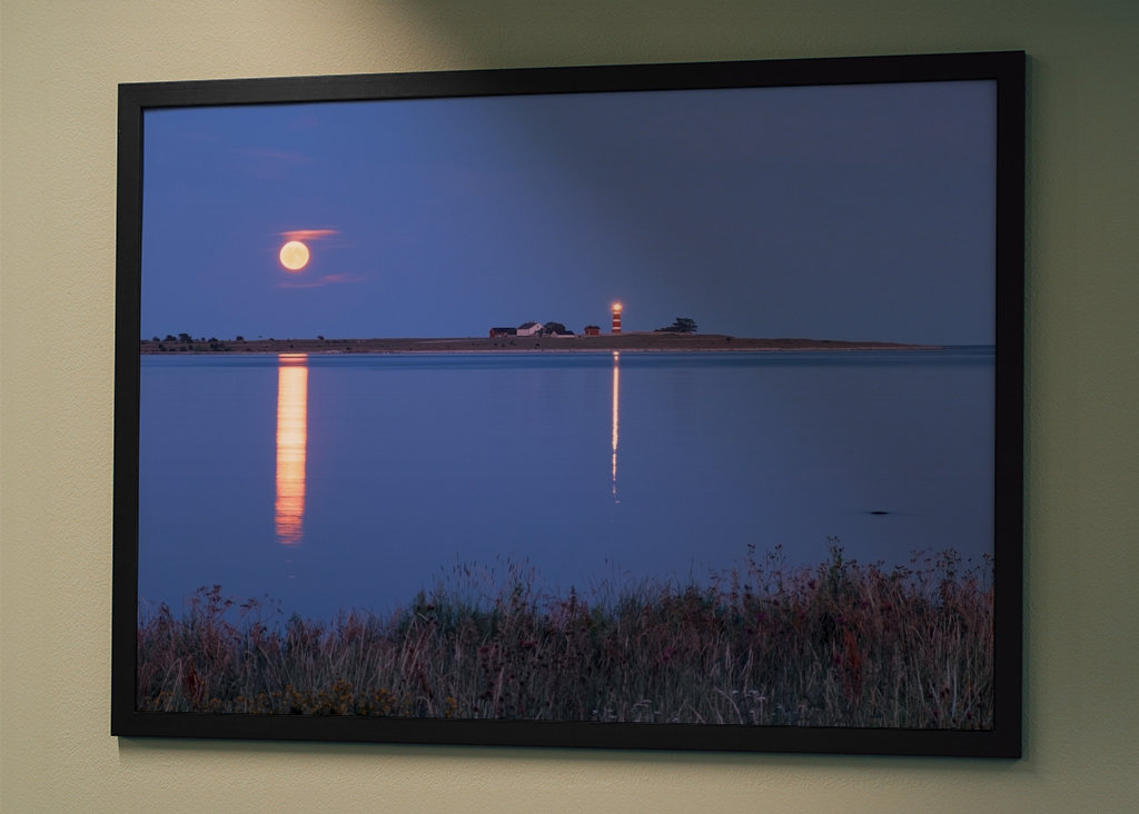 Närsholmen v měsíčním světle